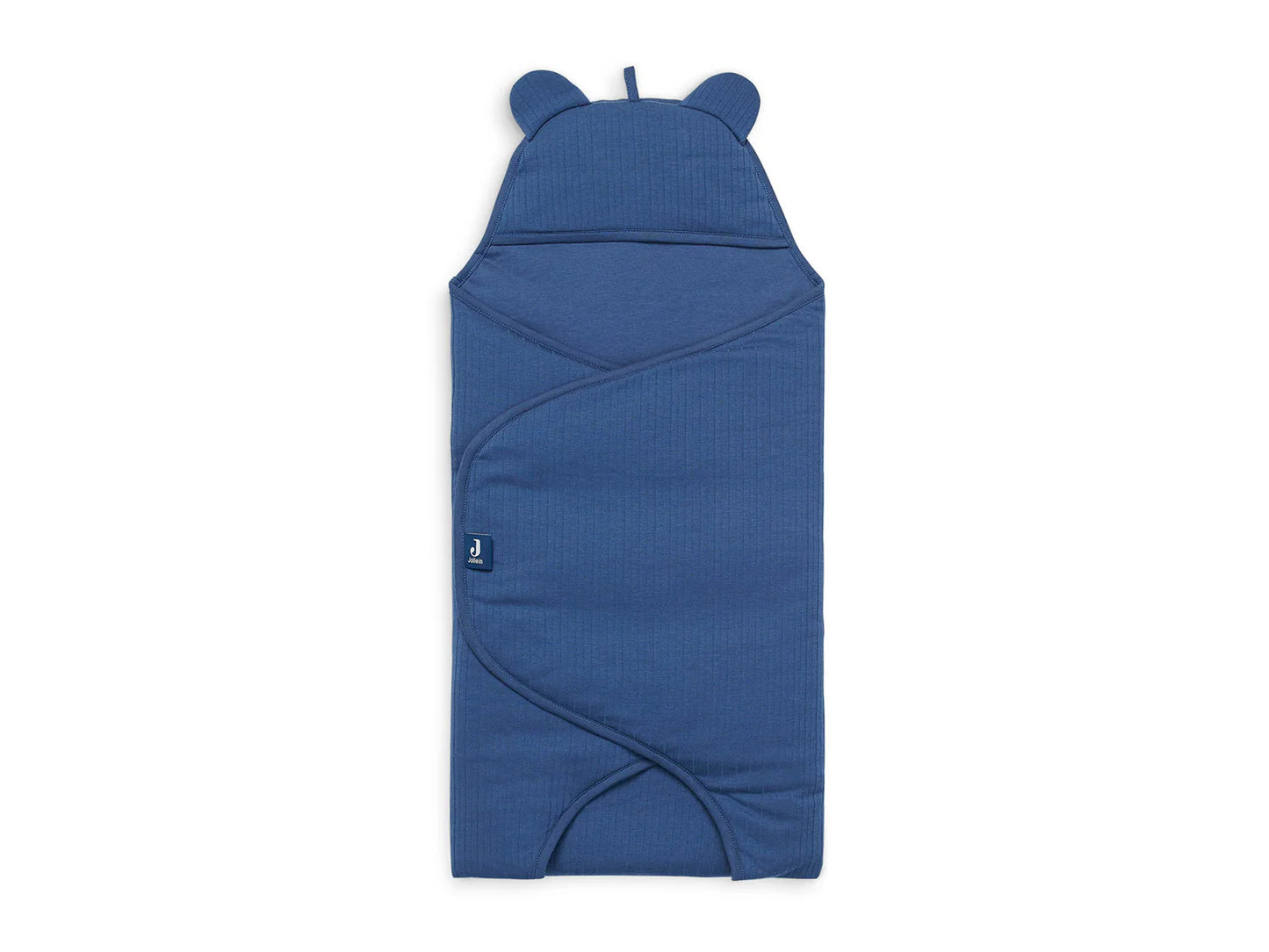 Wrap Blanket Basic Stripe Jeans Blue