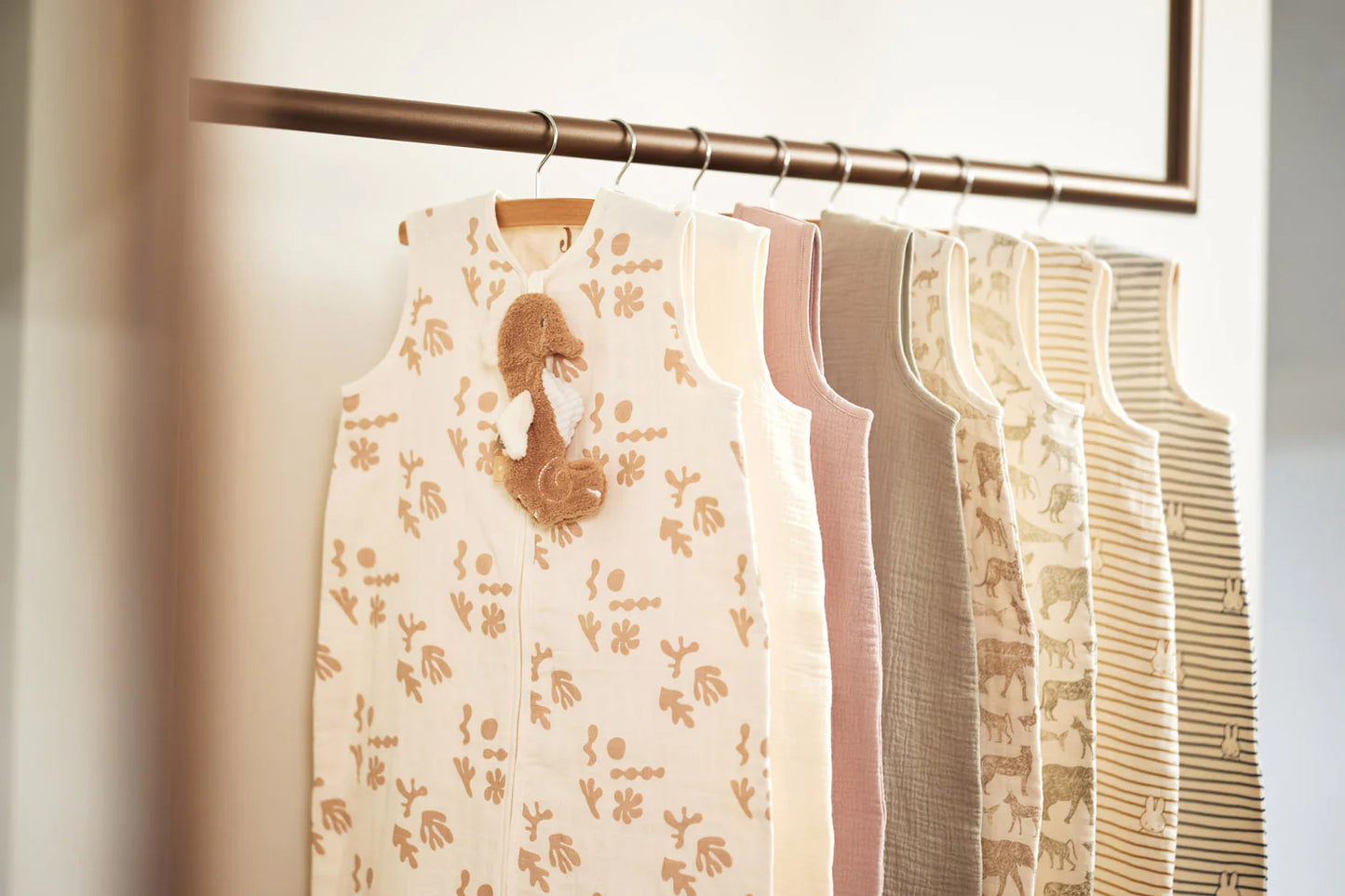 Baby Sleeping Bag Muslin Miffy Stripe