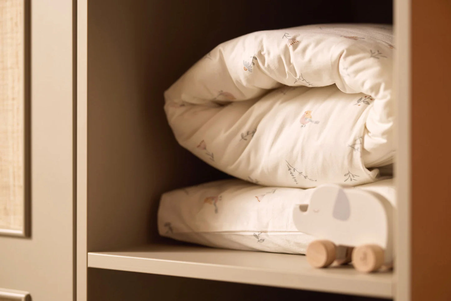 Wooden Elephant On Wheels