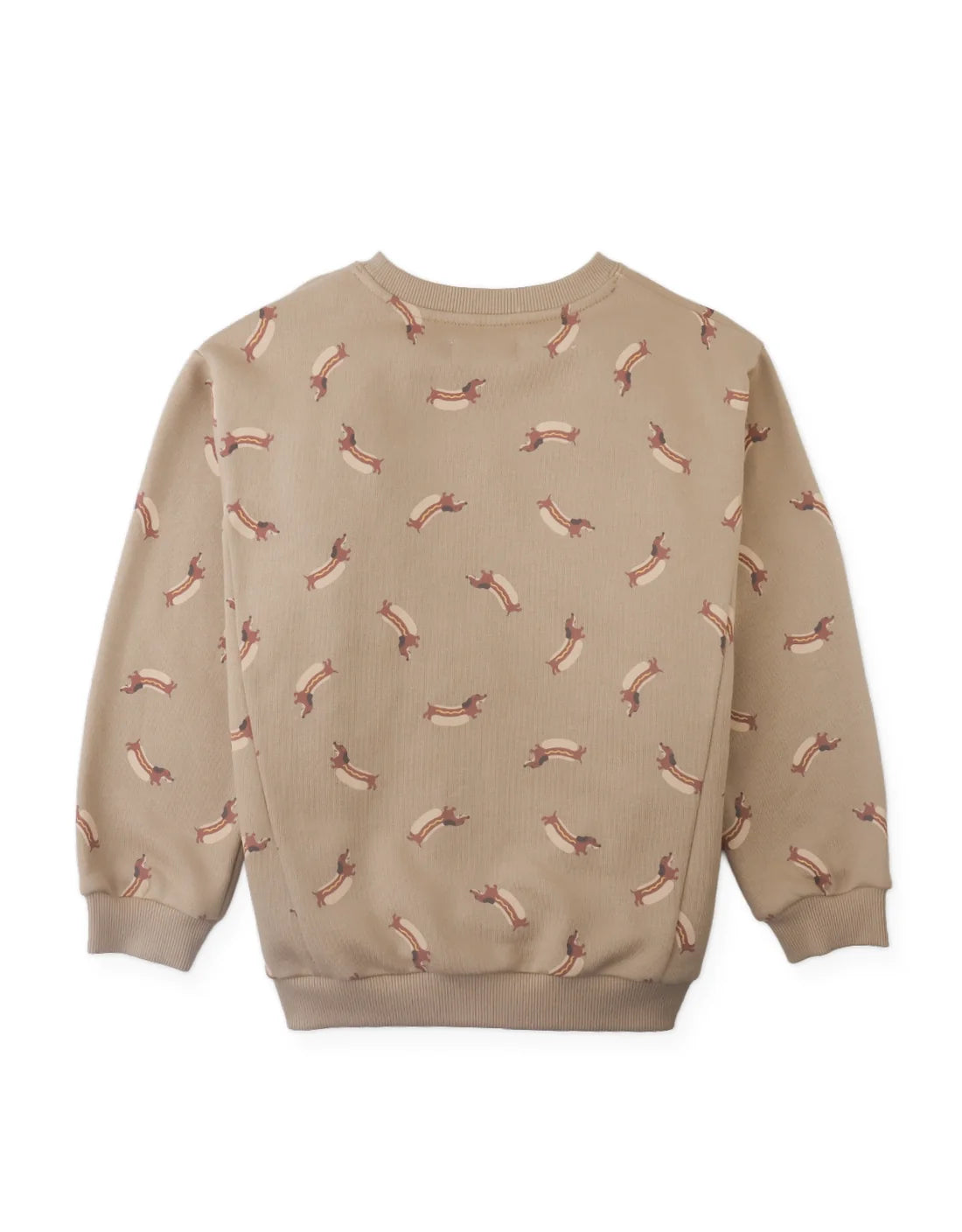 Renzo Pullover with Dachshund All-Over Print