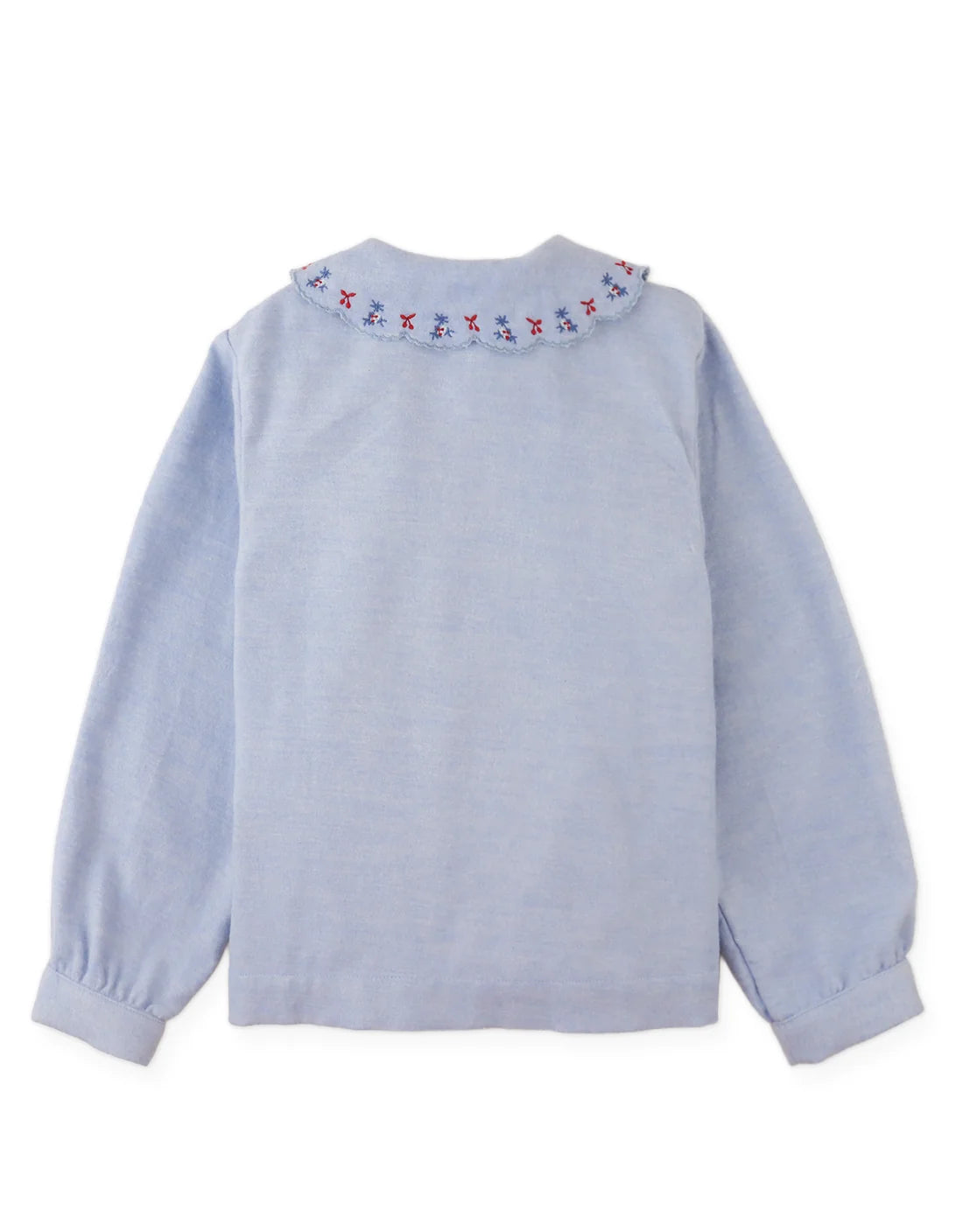 Agatha Blouse with Pintucked Bodice