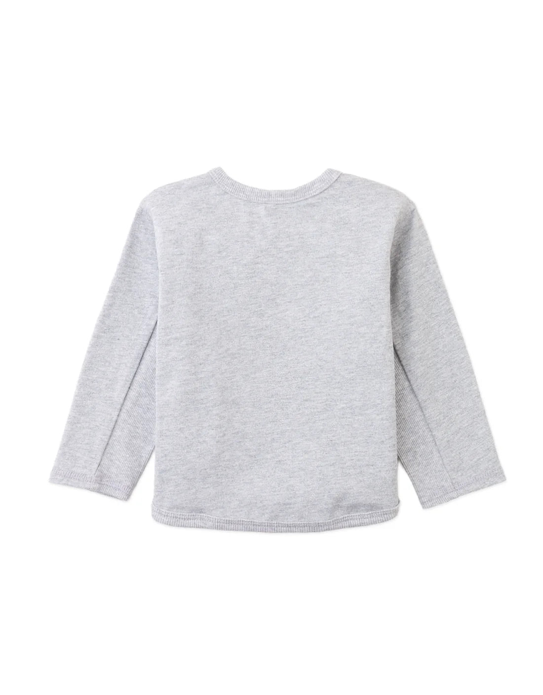 Baby Gianni Barrel Tee with Dachshund Outline Embroidery