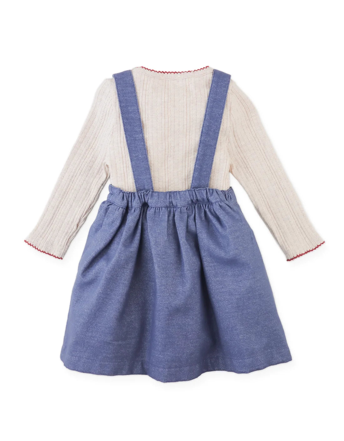 Baby Margot Pinafore Dress and Tee Set