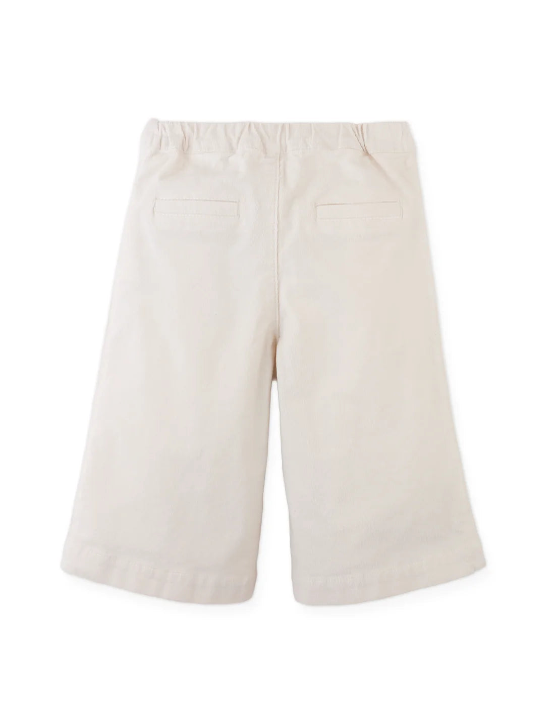 Baby Ferne Sailor-Cut Pants with Cross-Stitch Embroidery