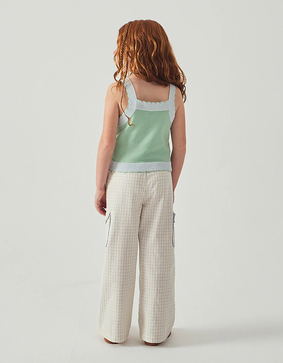 Gabriella Top with Cross-Stitch Embroidery