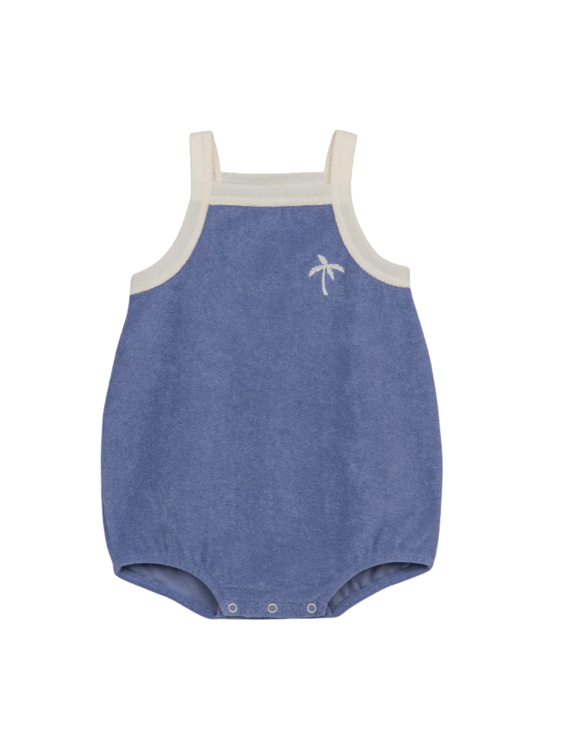 Terry Romper - Berry Breeze