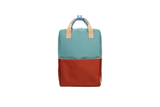 Backpack Large • Colourblocking • Aquatic Green