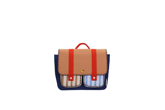 Schoolbag • Jane Beige + Ned Blue