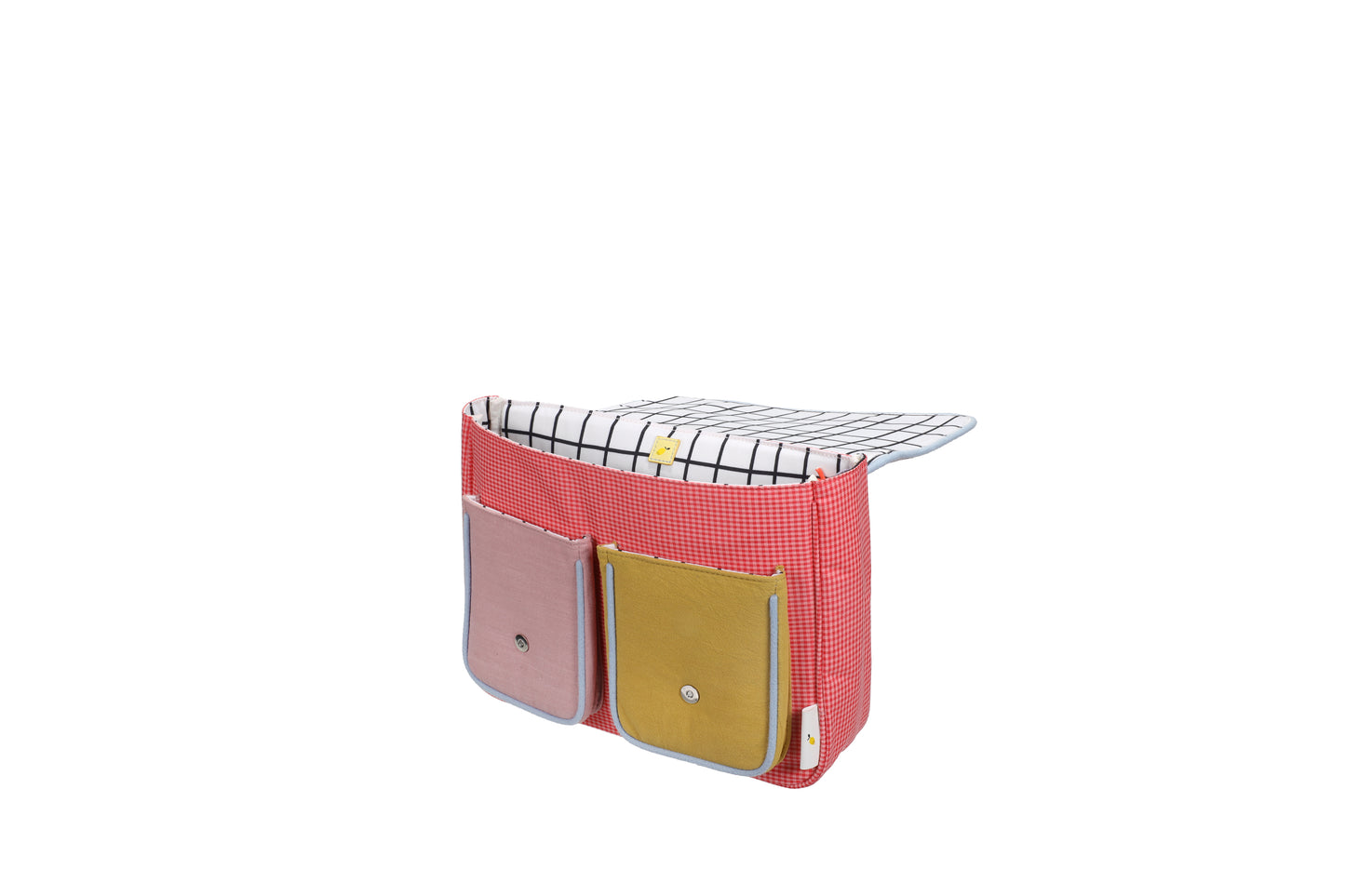 Schoolbag • lemon tree • gingham flower + rose