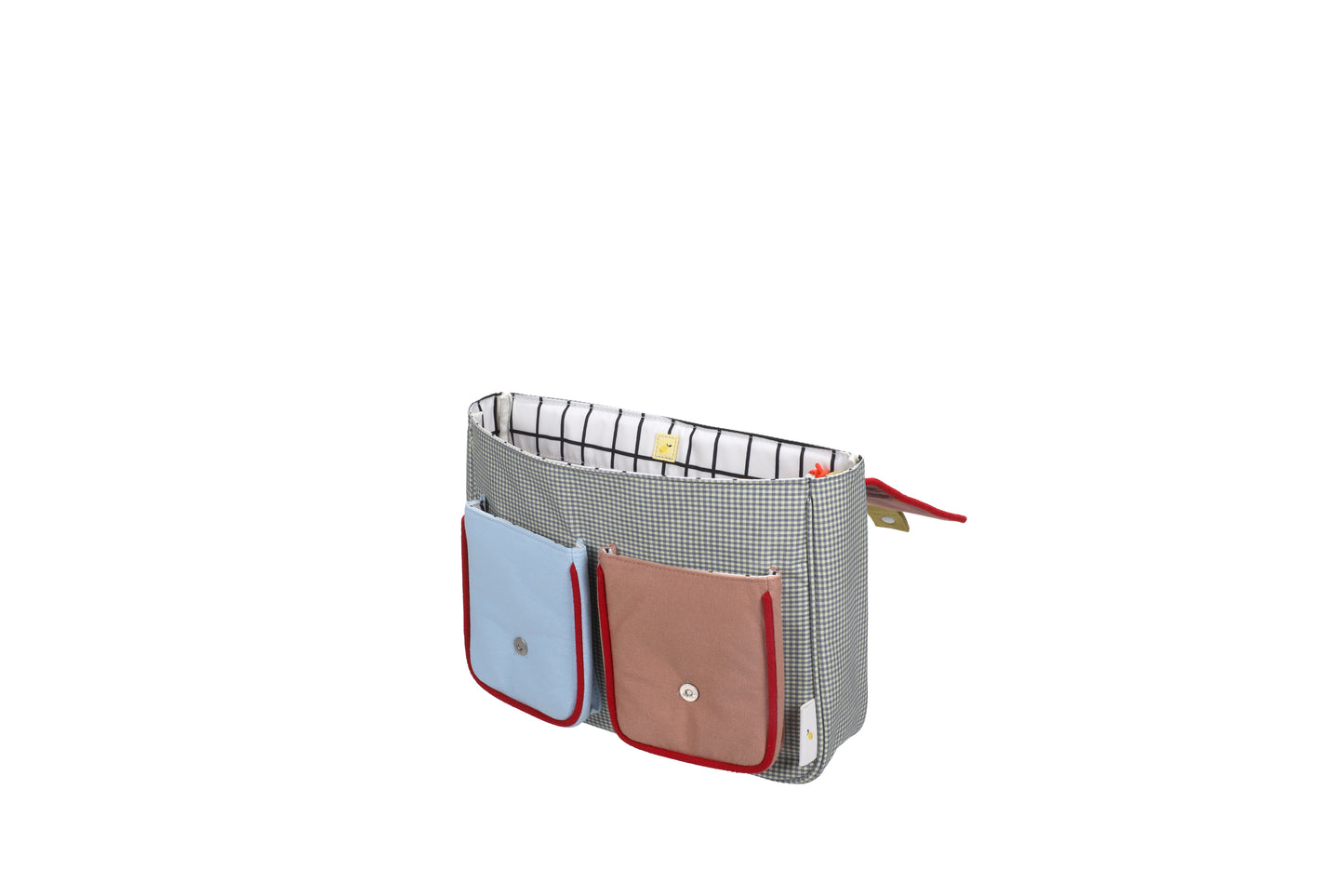 Schoolbag • lemon tree • gingham midnight + moon