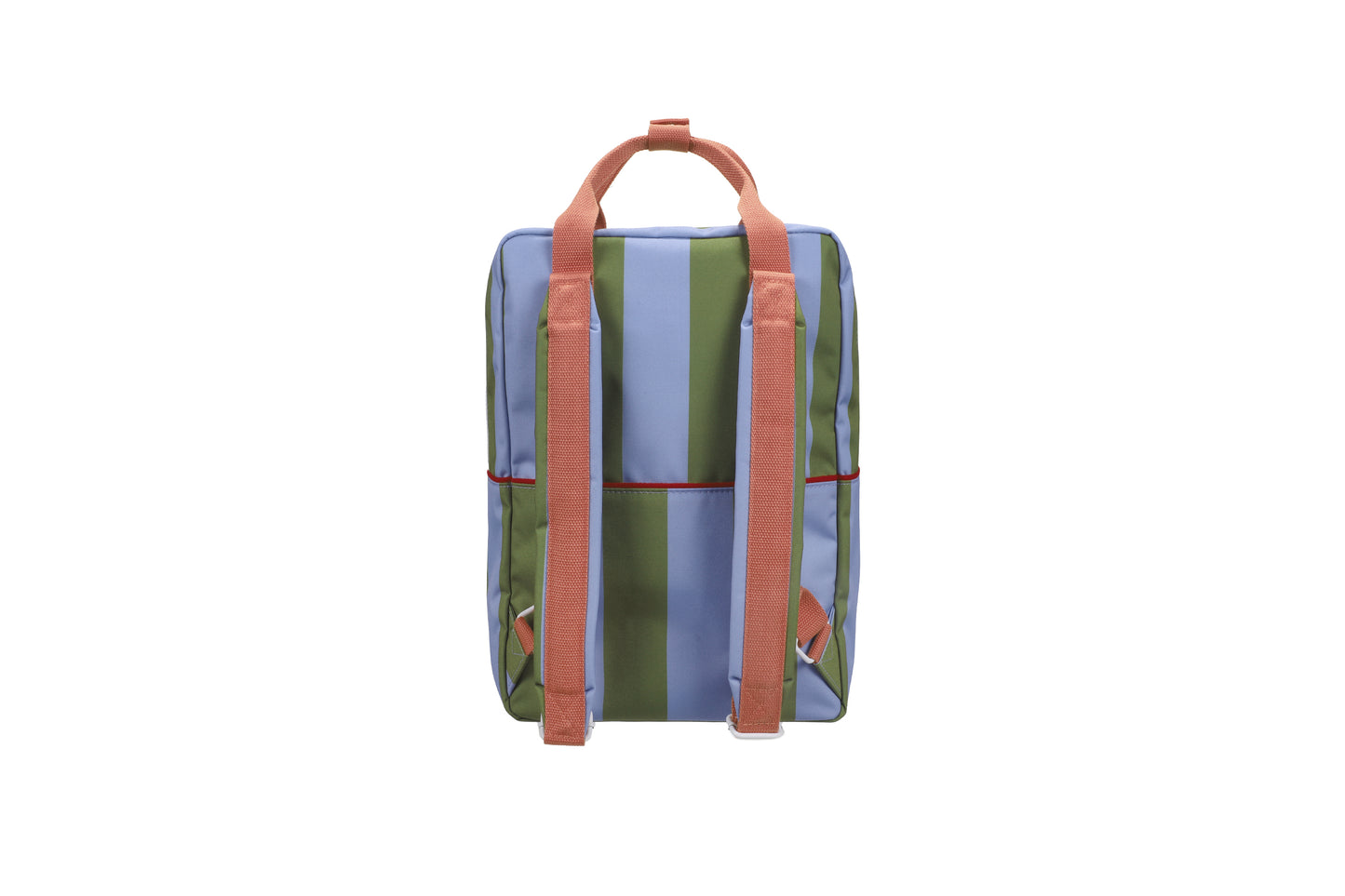 Backpack large • stripes • tickling grass + cloud blue • set