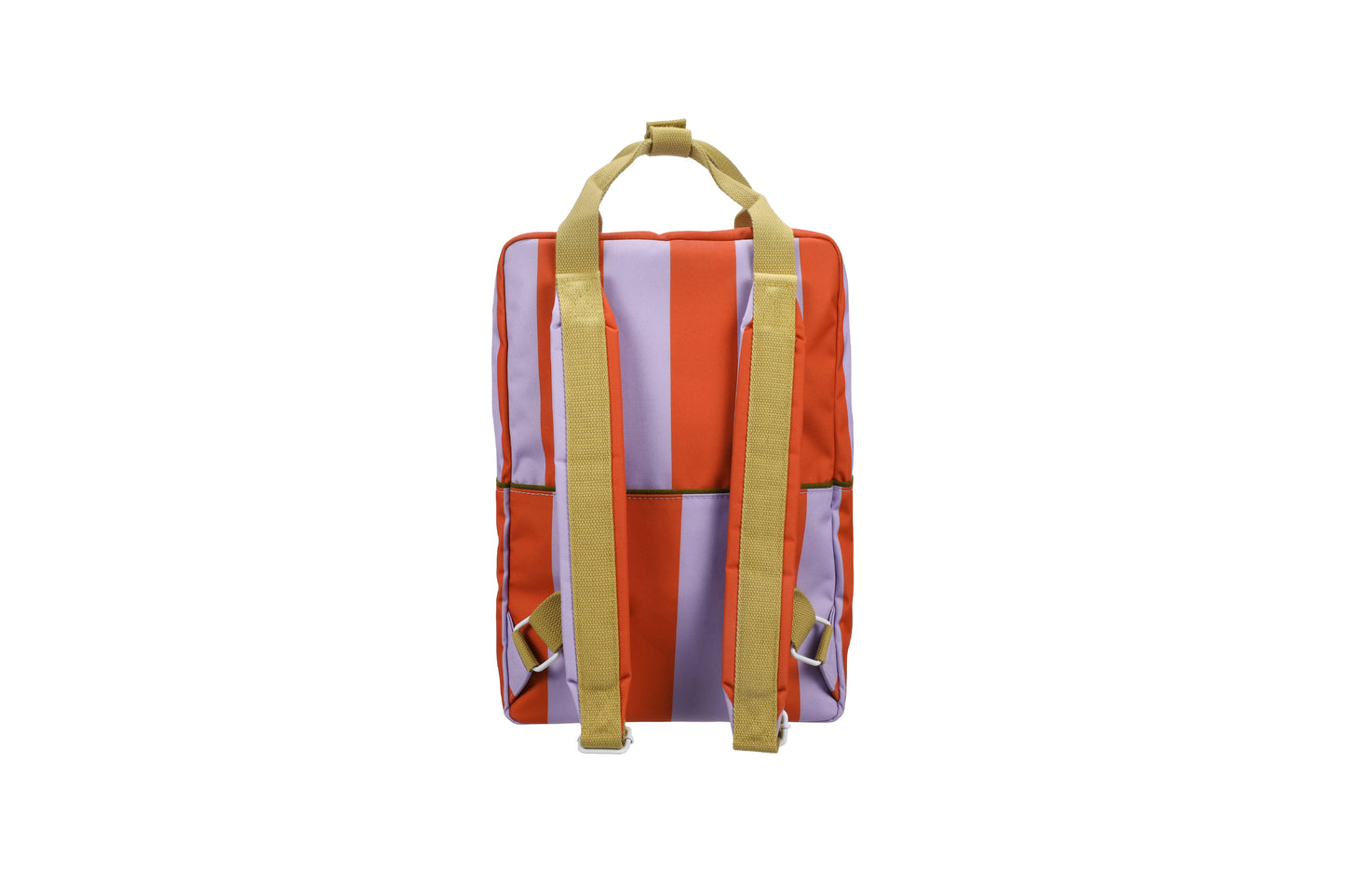 Backpack large • stripes • campfire orange + dewy lilac