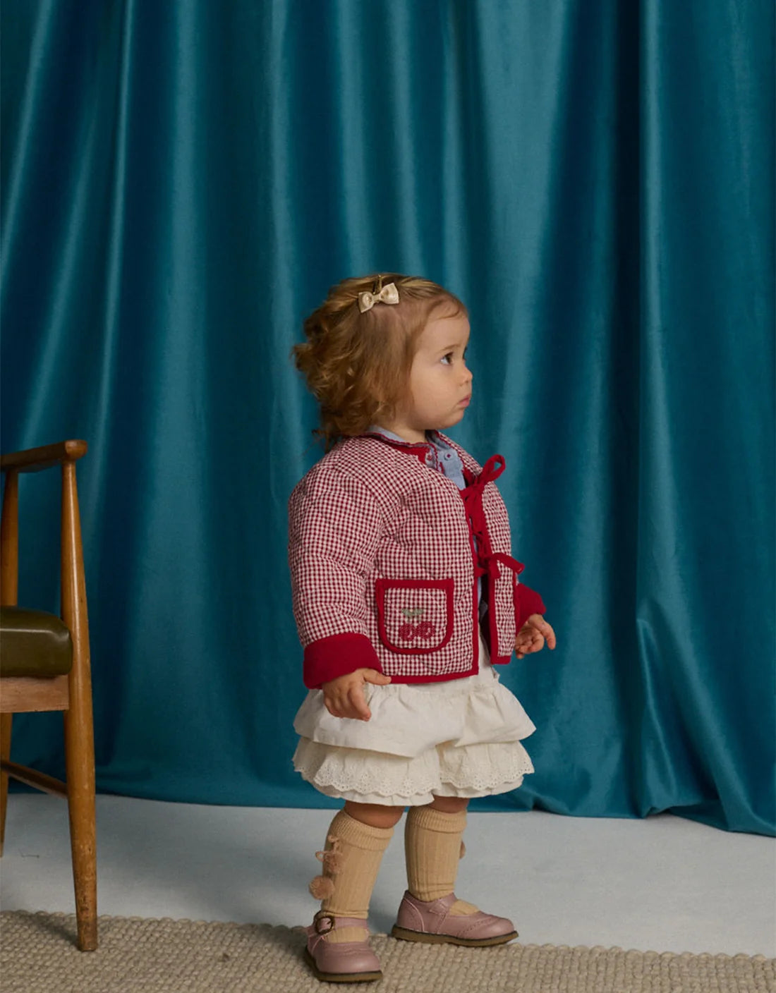 Baby Lavinia Boxy Quilted Coat