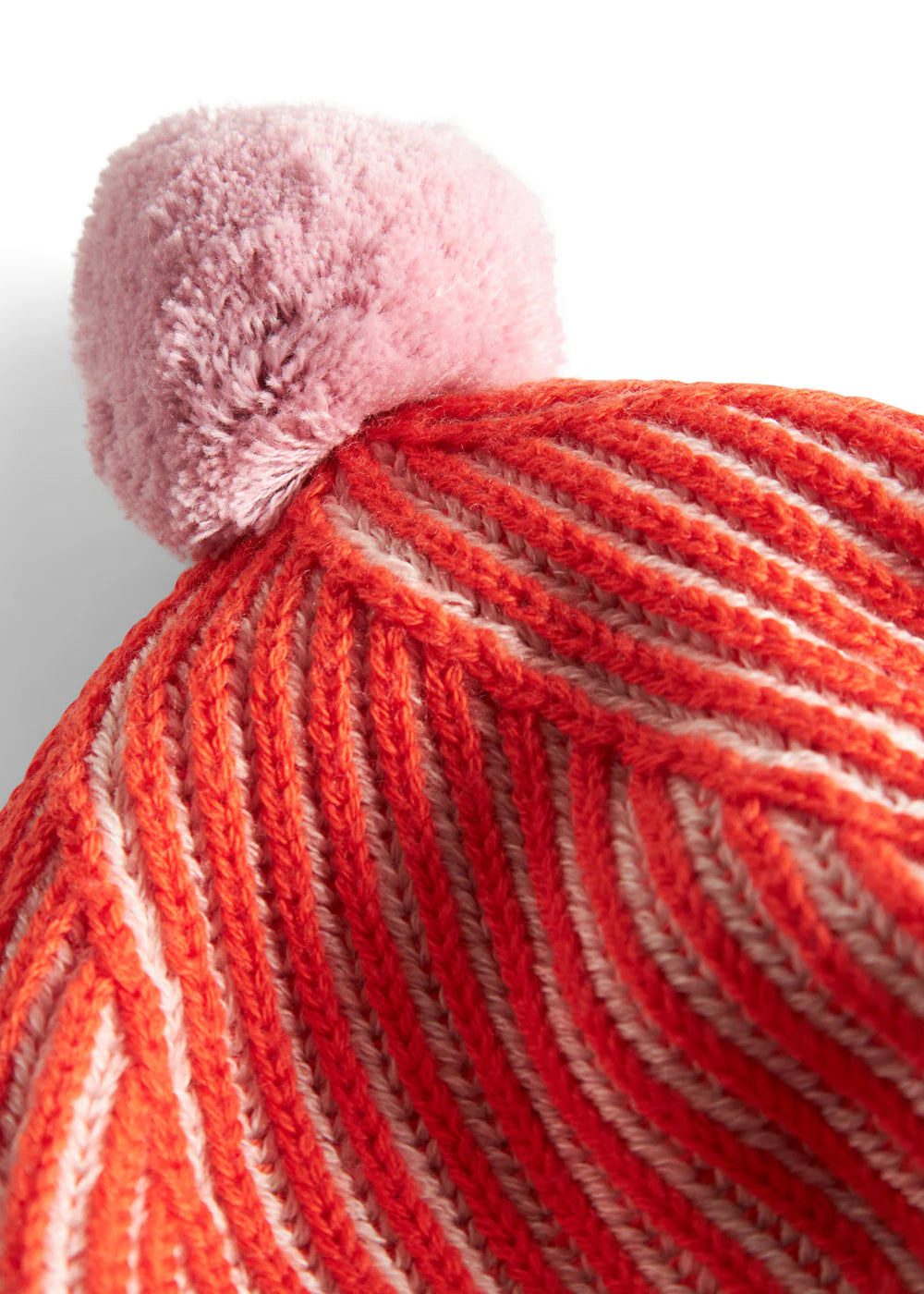 Alexo, Knit hat - Tomato Stripe