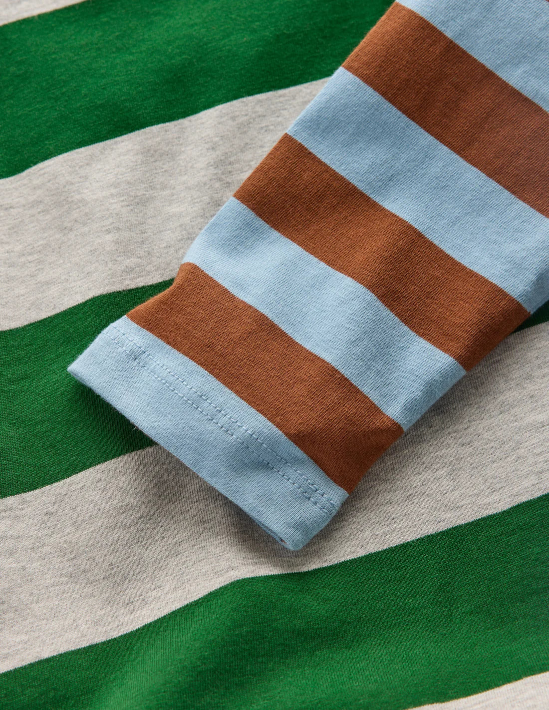 Long Sleeve Hotchpotch T-shirt-Hotch Multi