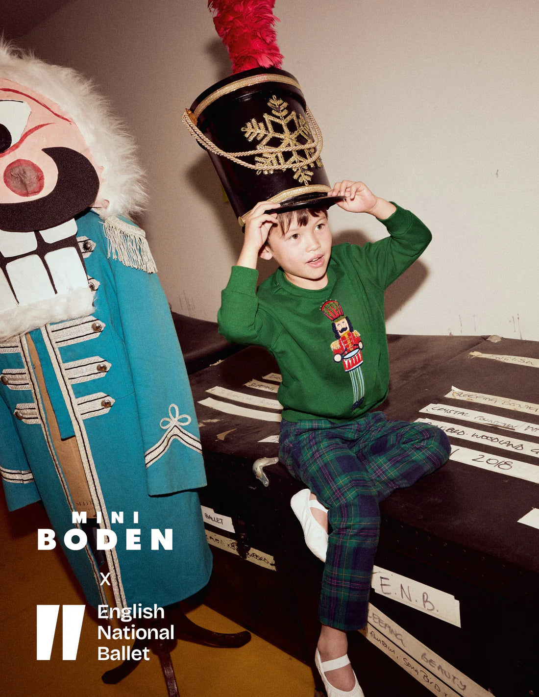 Cosy Festive Sweatshirt-Eden Nutcracker