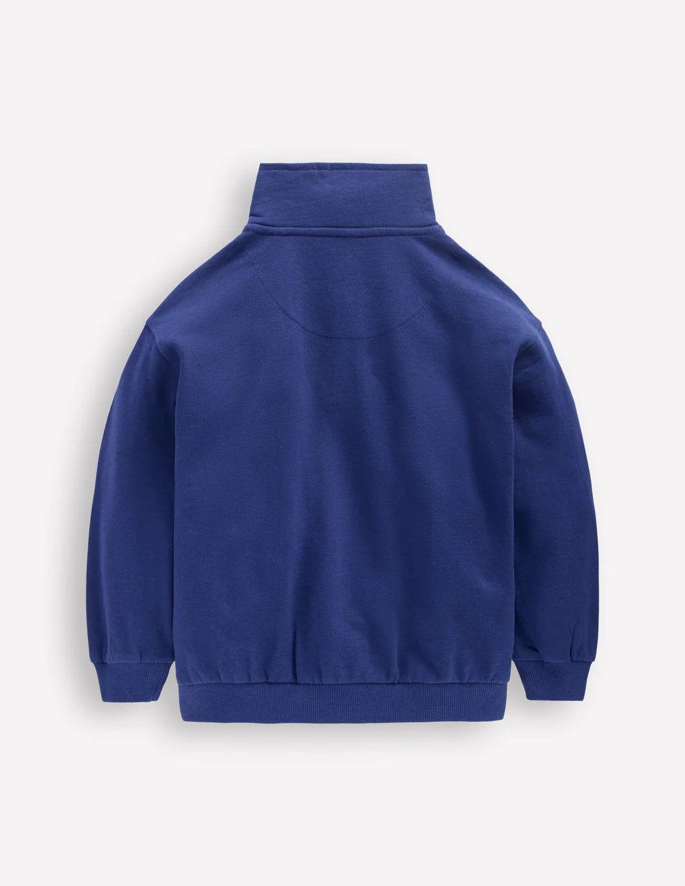 Half-Zip Sweatshirt-Navy