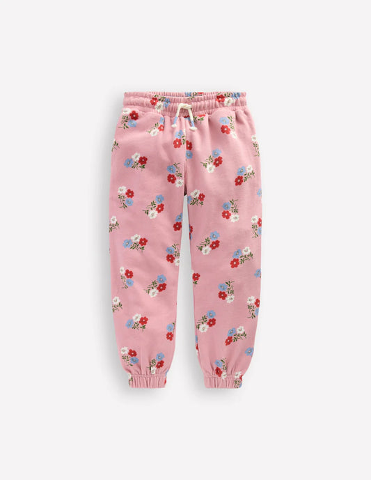 Fun Jogger-Vintage Pink Posy