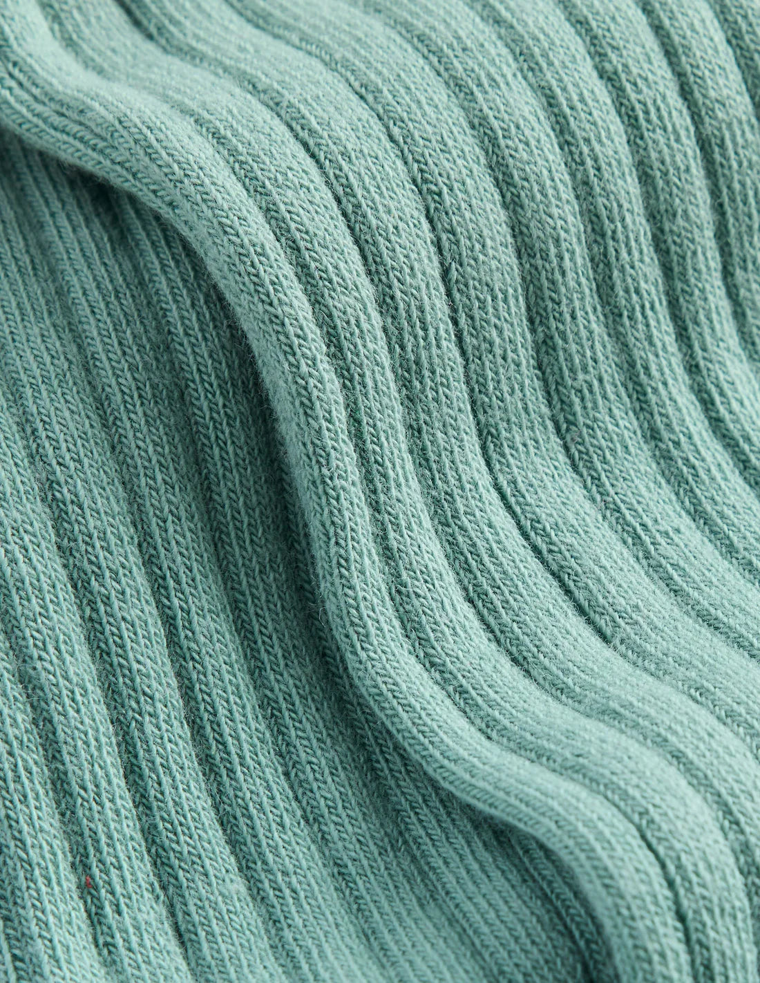 Baby Ribbed Tights-Eucalyptus