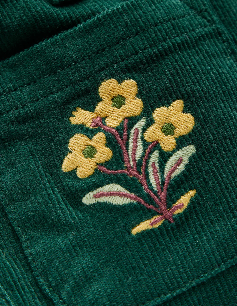 Kick Flare Trouser-Emerald Night