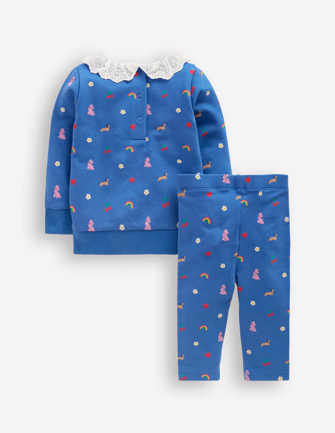 Sweatshirt Play Set-Blue Paris Print