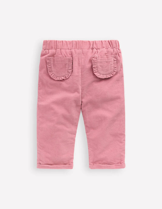 Cosy Lined Trousers-Pink Haze