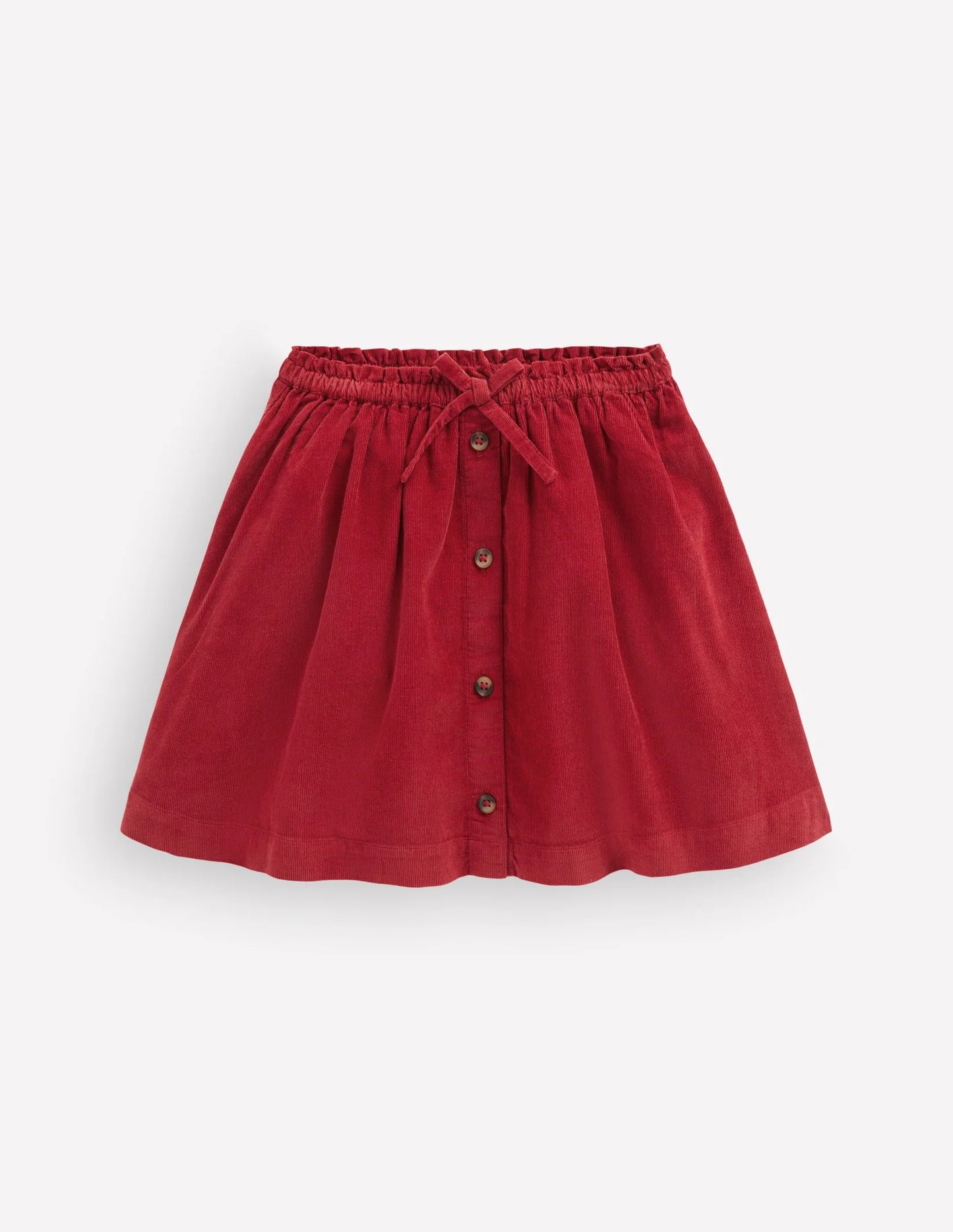 Woven Button-Through Skirt