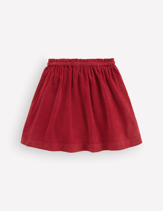 Woven Button-Through Skirt
