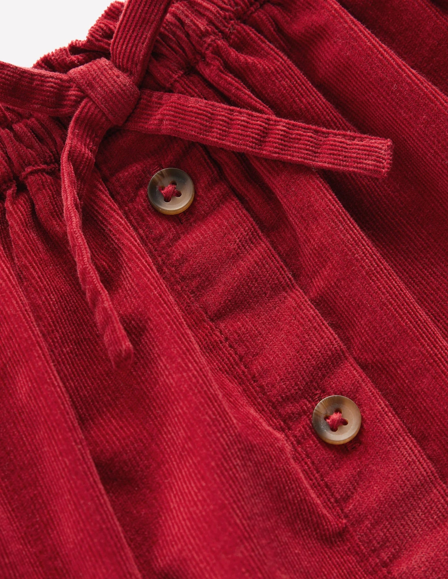 Woven Button-Through Skirt