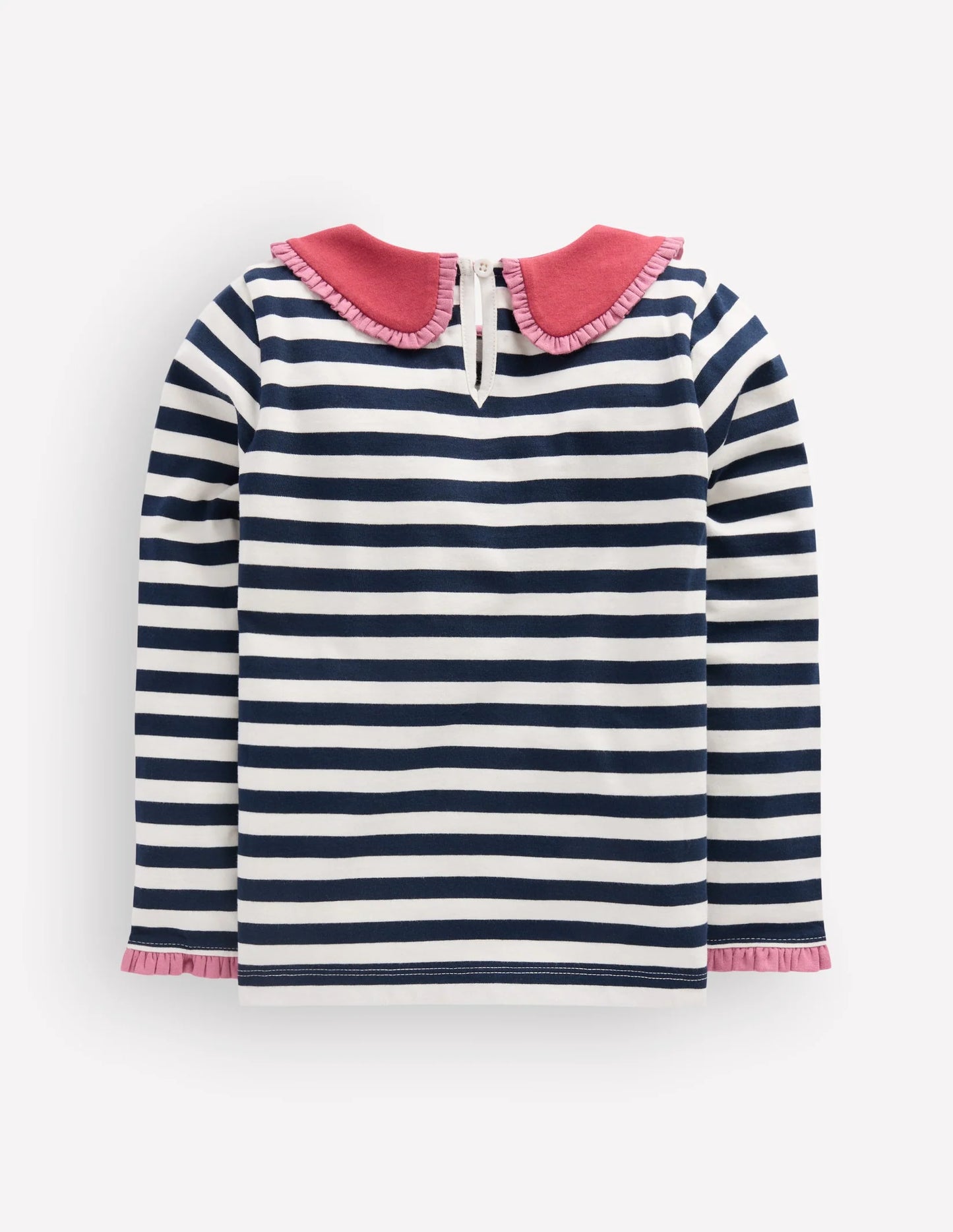 Collared Breton Jersey Top