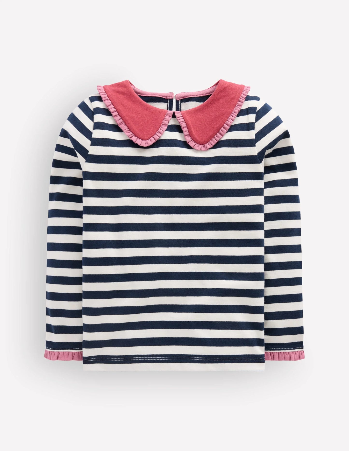 Collared Breton Jersey Top
