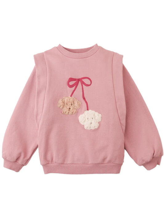 Maurine Fleece Sweater with Vented Sleeves