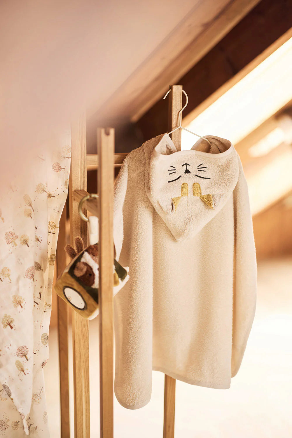 Bath Poncho Charlie Cat