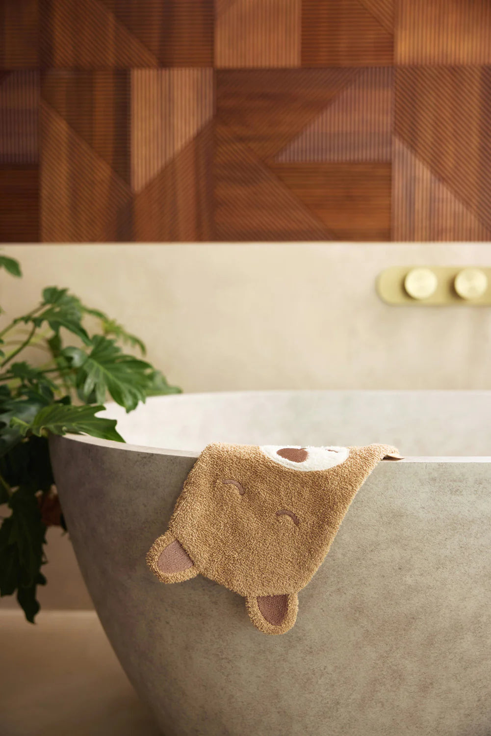 Washcloth Terry Jungle Jambo Cheetah