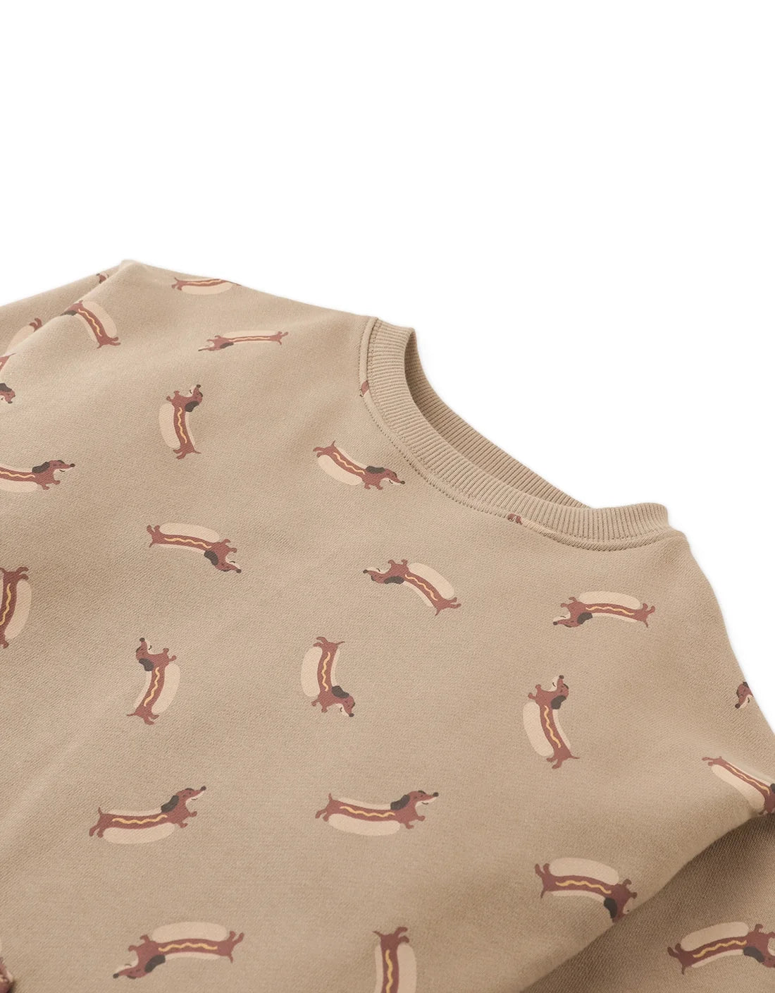 Renzo Pullover with Dachshund All-Over Print