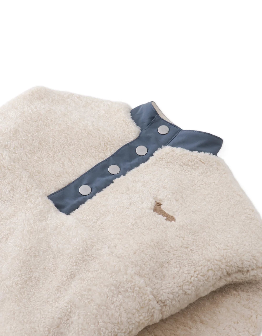 Nicky Sherpa Pullover with Half-Placket