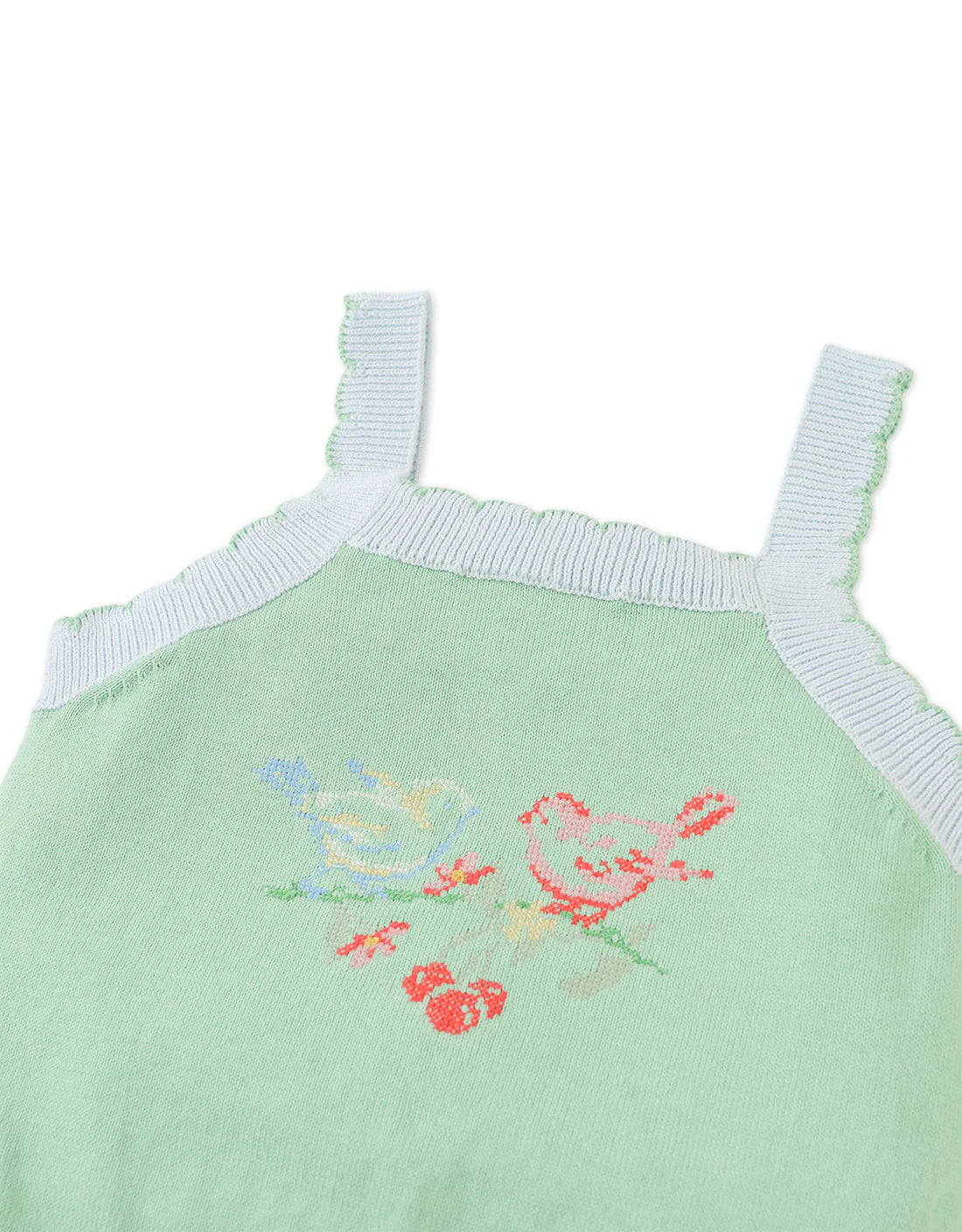 Gabriella Top with Cross-Stitch Embroidery