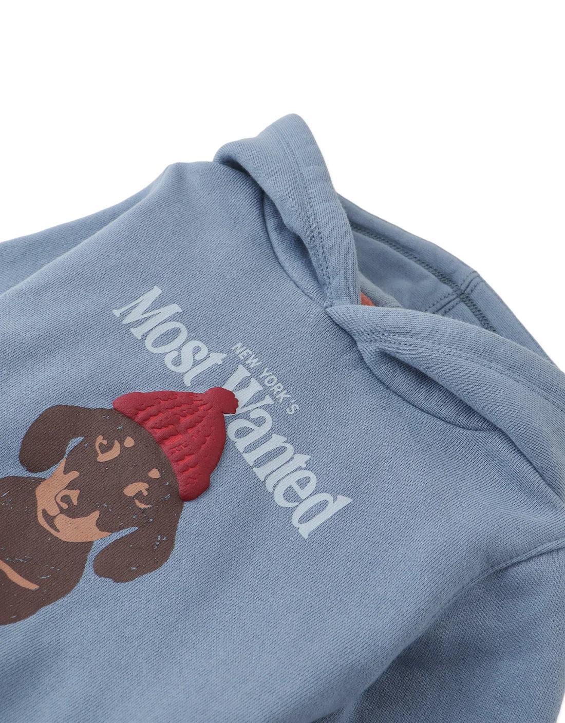 Baby Dante Fleece Pullover Hoodie with Dachshund