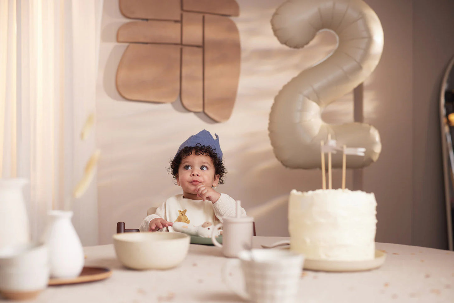 Birthday crown Jeans Blue