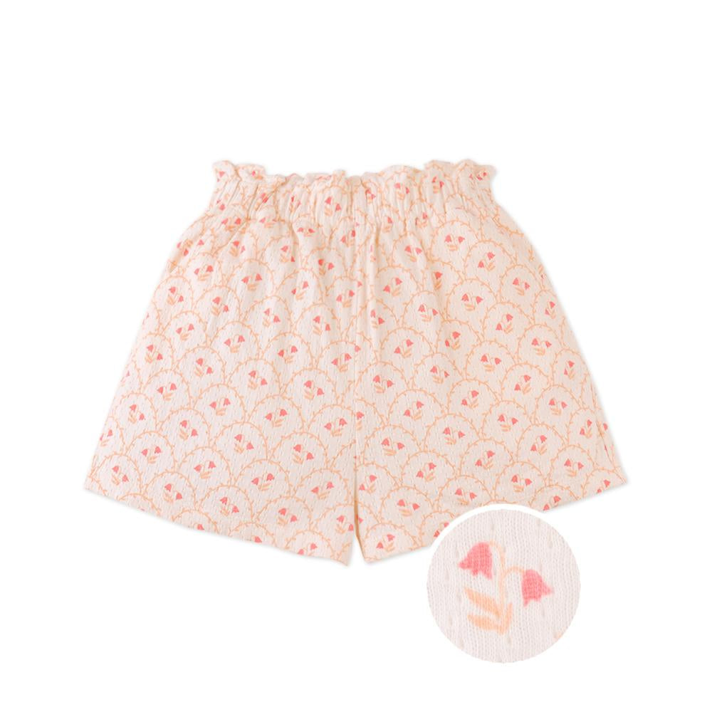 Erica Textured Paper-bag Waistline Shorts