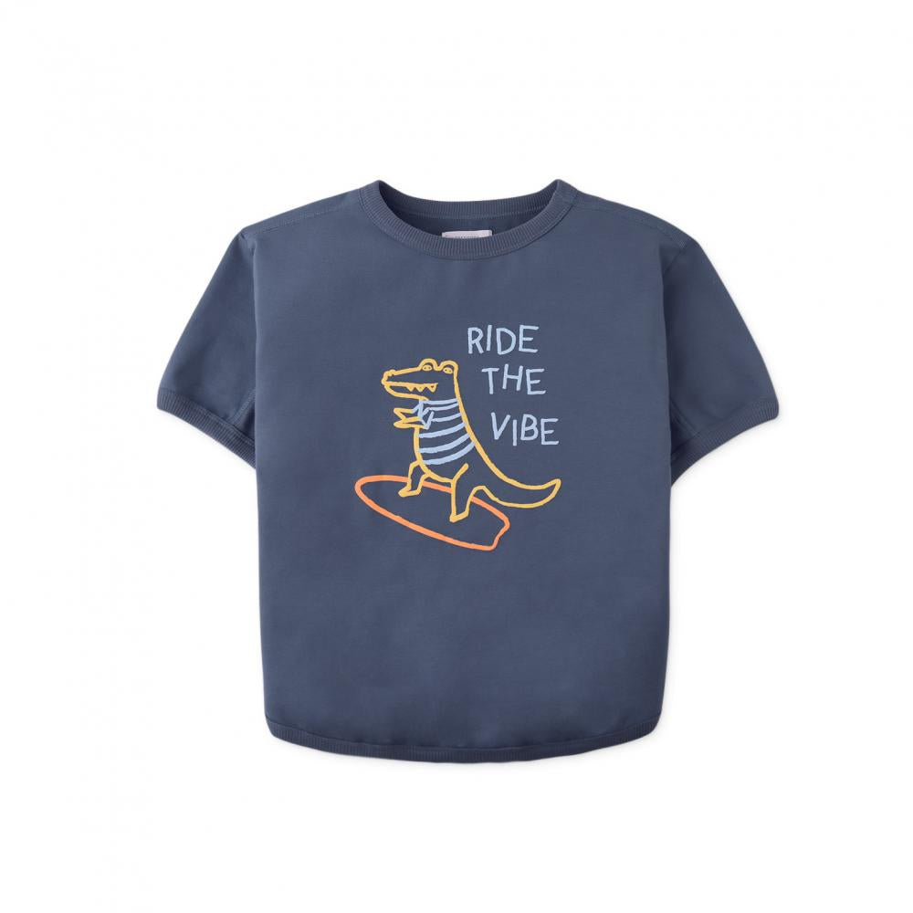 Chalice Cotton Jersey Barrel Tee