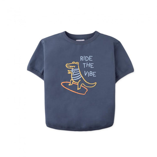 Chalice Cotton Jersey Barrel Tee