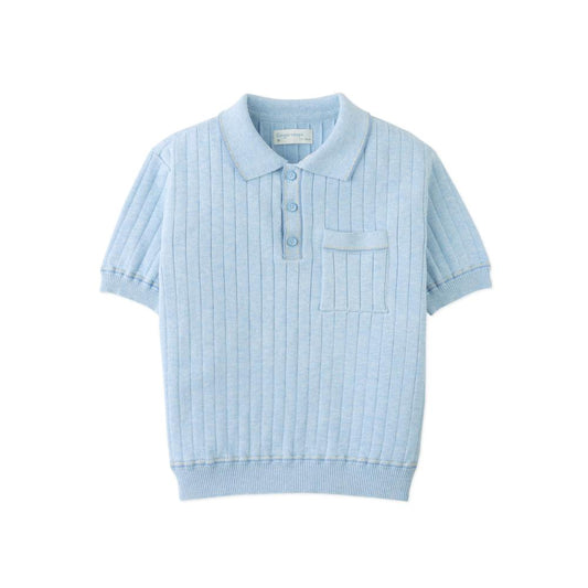Reiner Polo Shirt with Striped Tipping Accents