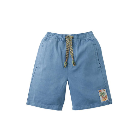 Cosmo Bermuda Shorts With Embroidered Patch