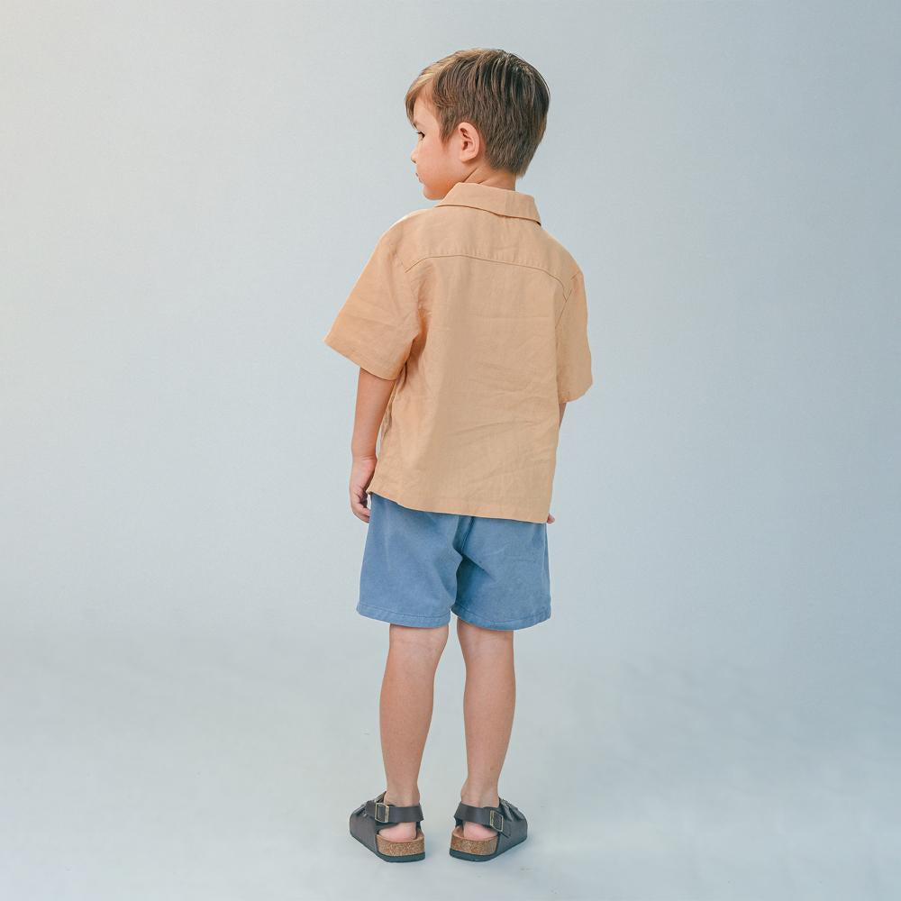 Cosmo Bermuda Shorts With Embroidered Patch