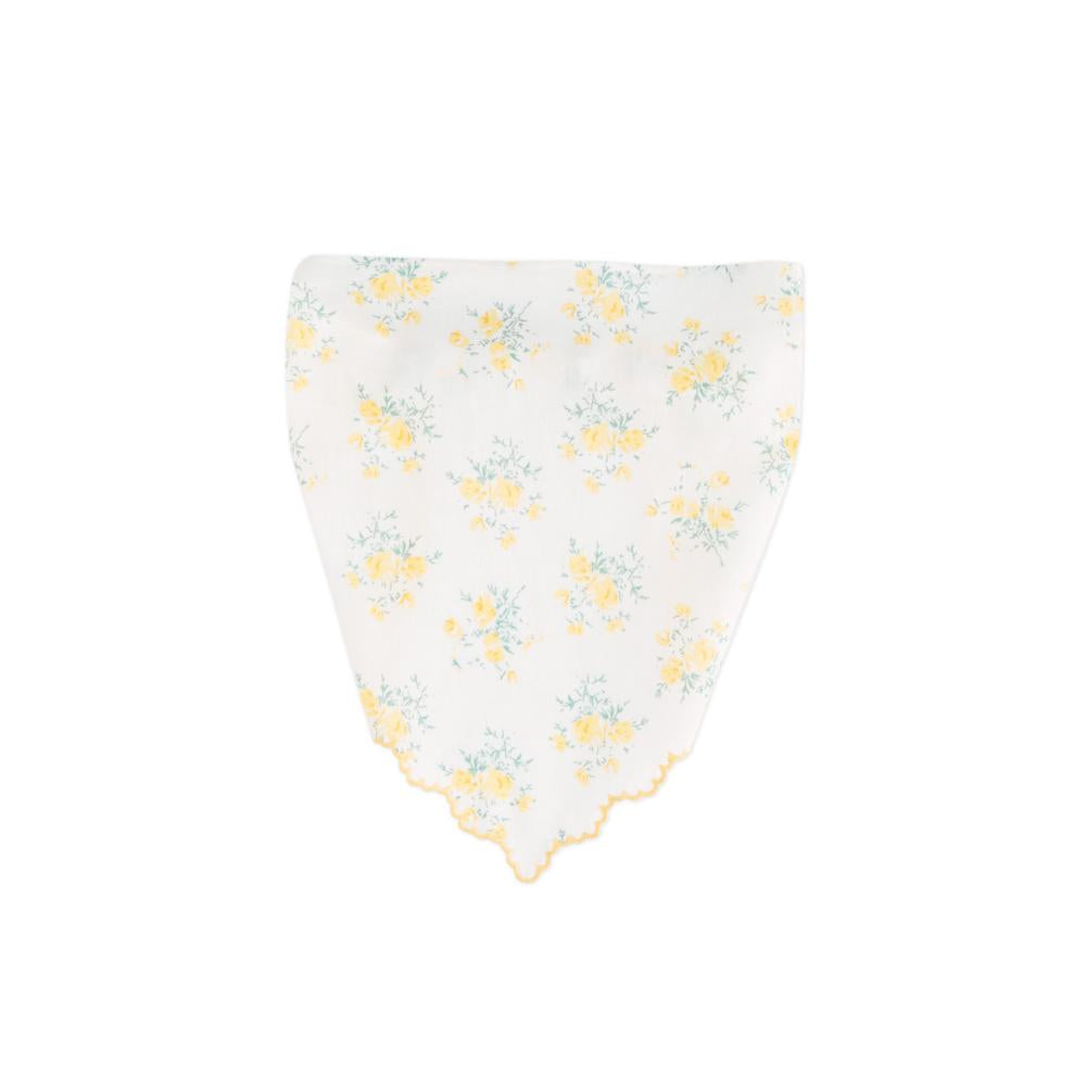 Avalon Printed Turban With Scallop Embroidery
