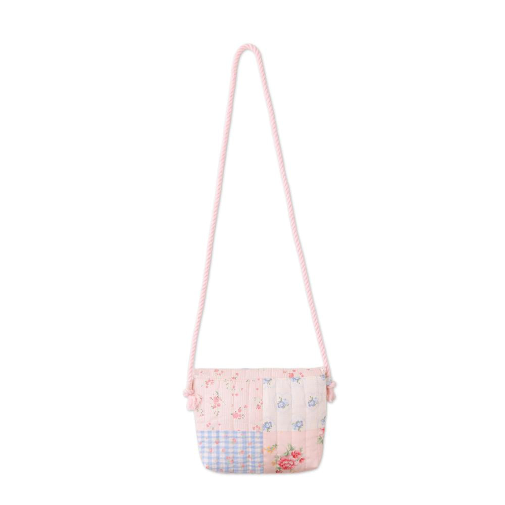 Kane Patchwork Sling Bag With Patch Embroidery