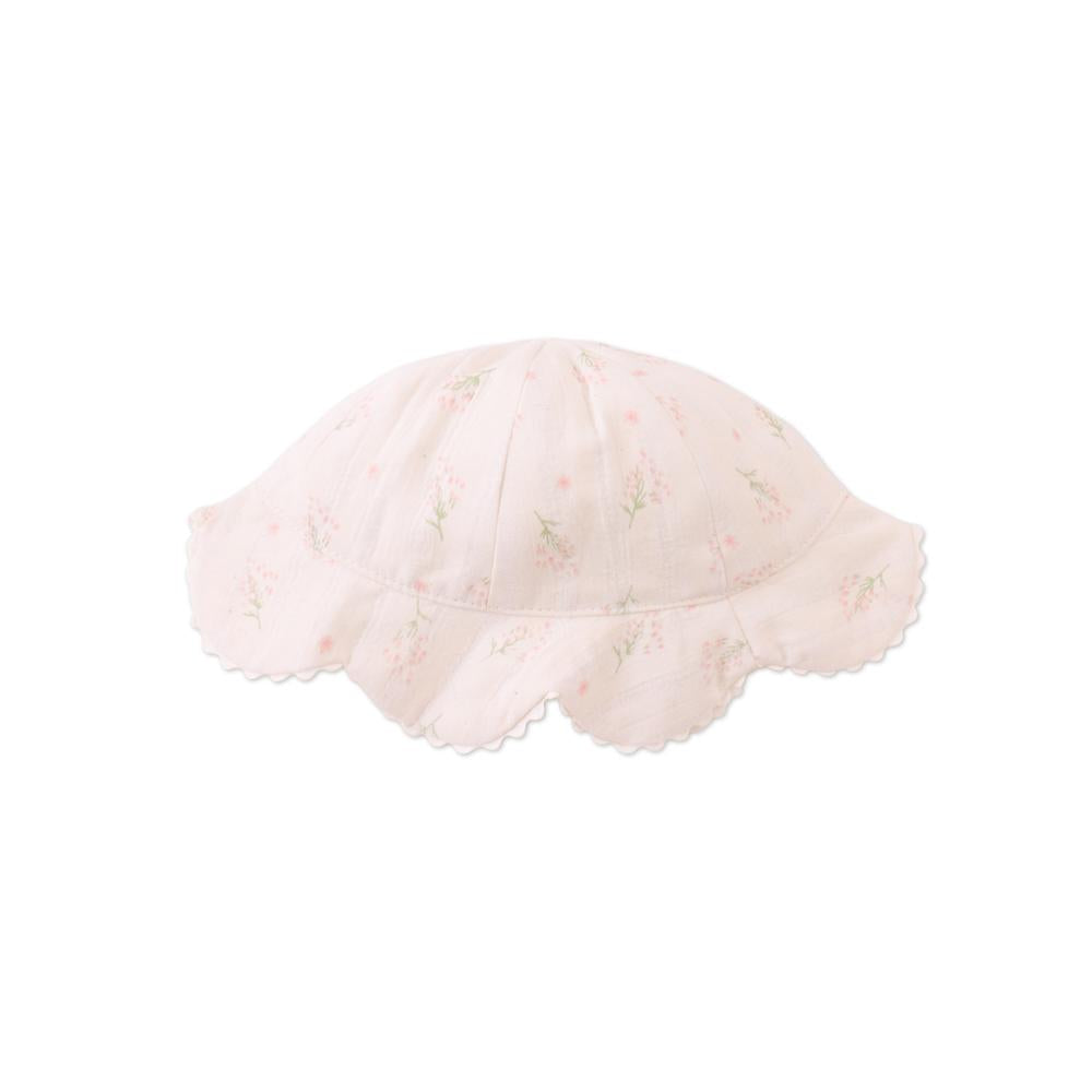 Baby Rochelle Hat with Scallop Brim