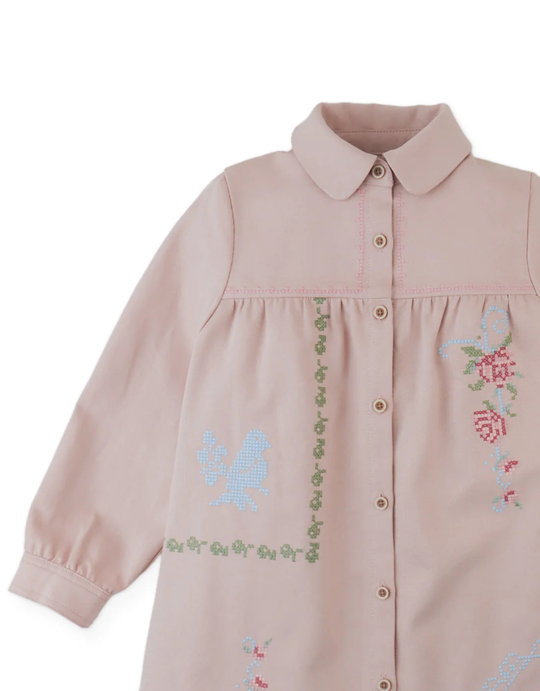 Minerva Shift Dress with Peter Pan Collar
