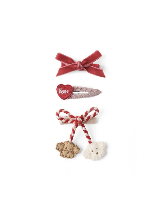 Set of 3 Adelina hair clips